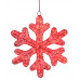 FIOCCO DI NEVE 210 LED ROSSO CM.60 (2pz)